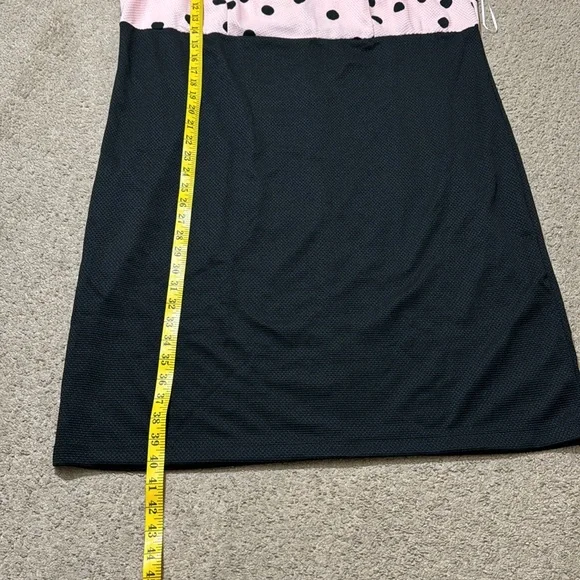 NWT Pink Polka Dot Dress Size: 18W - Picture 6 of 7